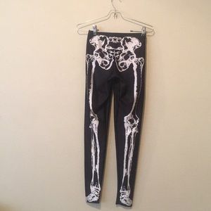 Black Milk Leg Bone Leggings Size M
